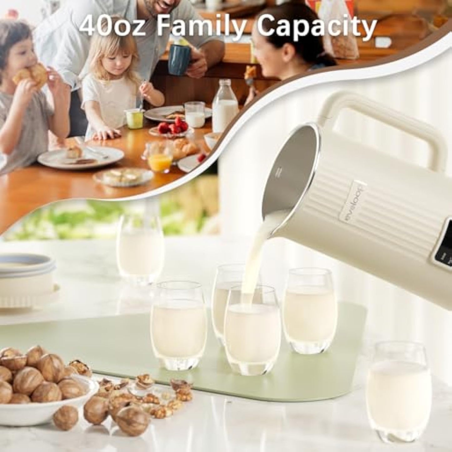 Evoloop 8 in 1 automatic nut milk maker