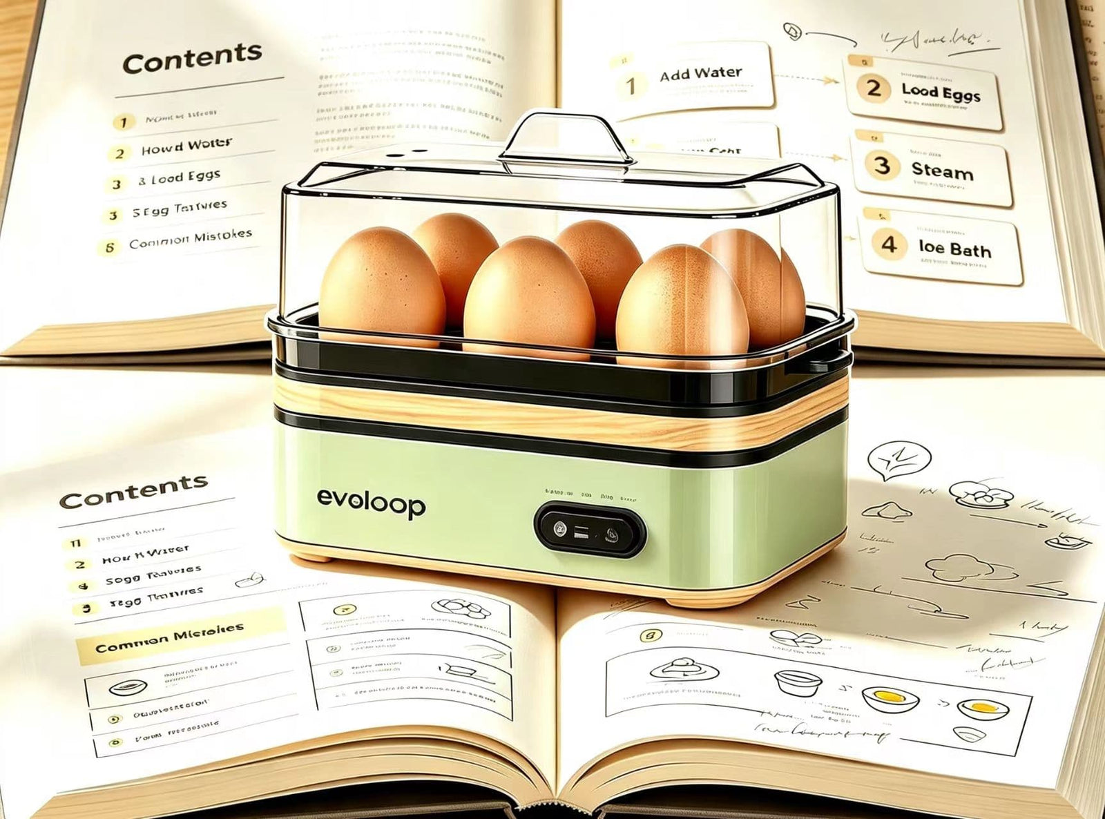 Rapid Egg Cooker Guide: Electric Steam Egg Cooker for Perfect Boiled Eggs