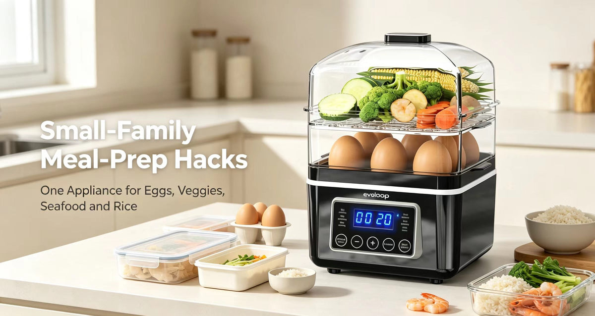 Small‑Family Meal‑Prep Hacks: One Appliance For Eggs, Veggies, Seafood And Rice