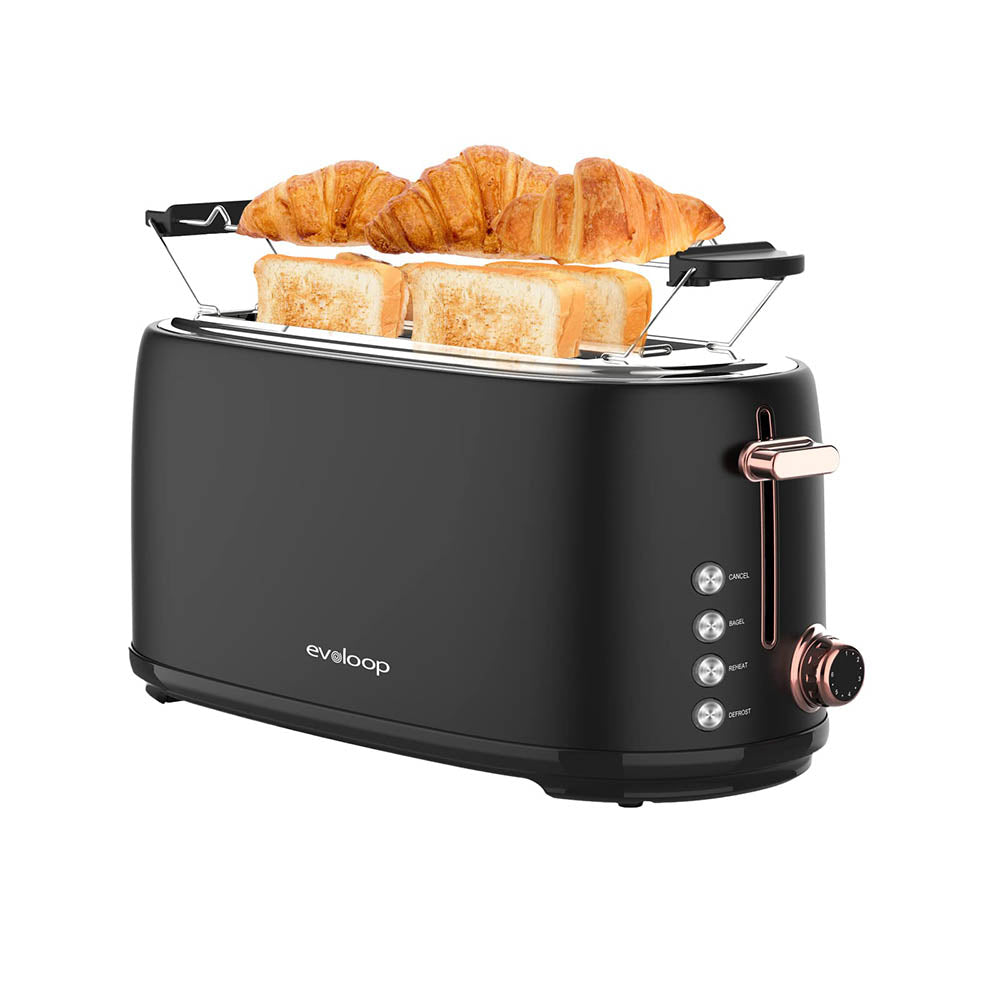 The Perfect 4 Slice Toaster: The Black Edition