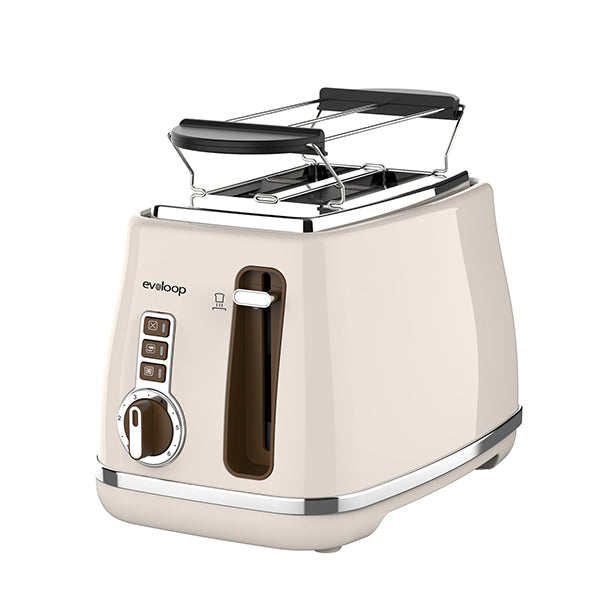 Discover the Perfect Shade Setting: 2-Slice Stainless Steel Toaster