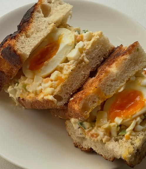 Focaccia Egg Sandwich