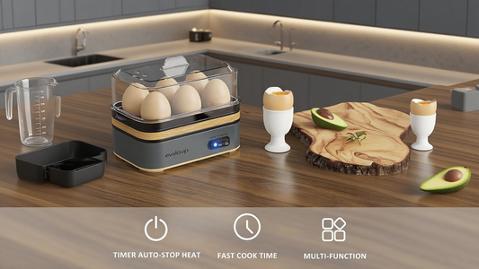 Evoloop egg cooker & mini steamer