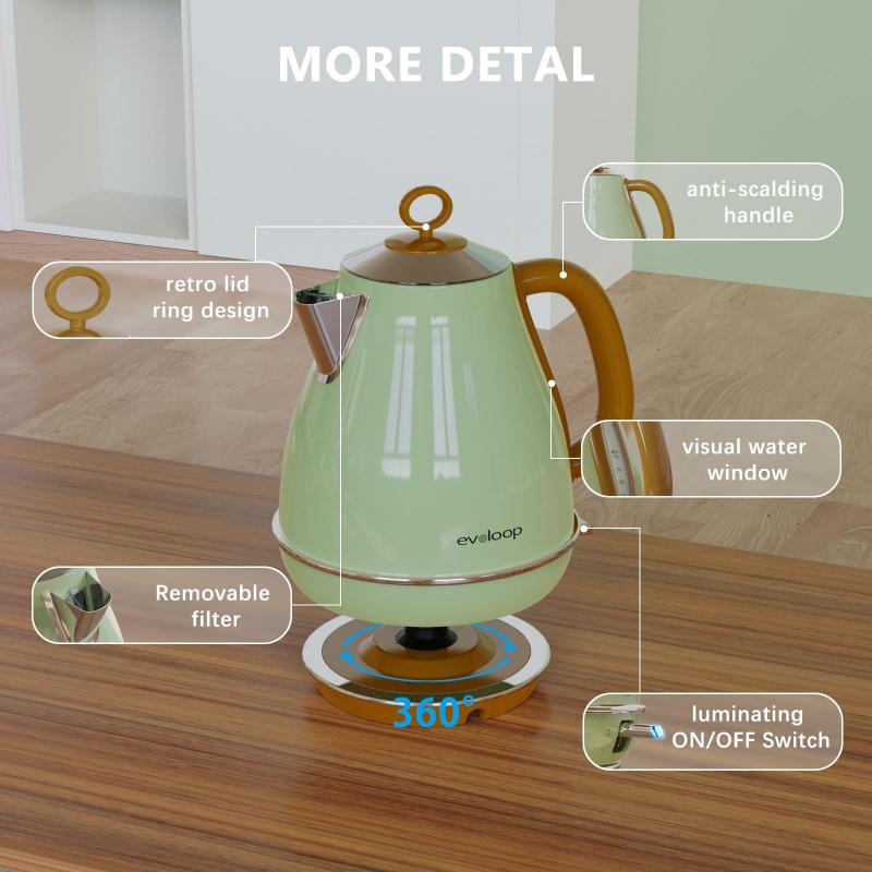 Bringing Back the Classics: Retro Electric Kettles for Boiling Water