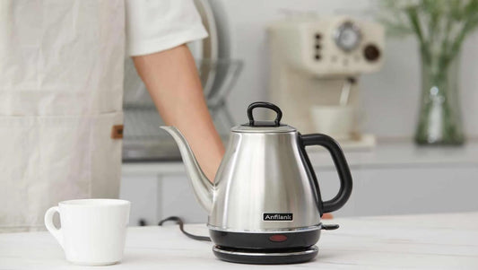 Coffee & Tea Time: Stainless Steel Electric Kettle