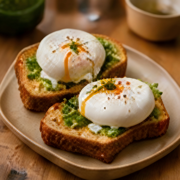 Perfect poached egg prepared using compact egg cooker