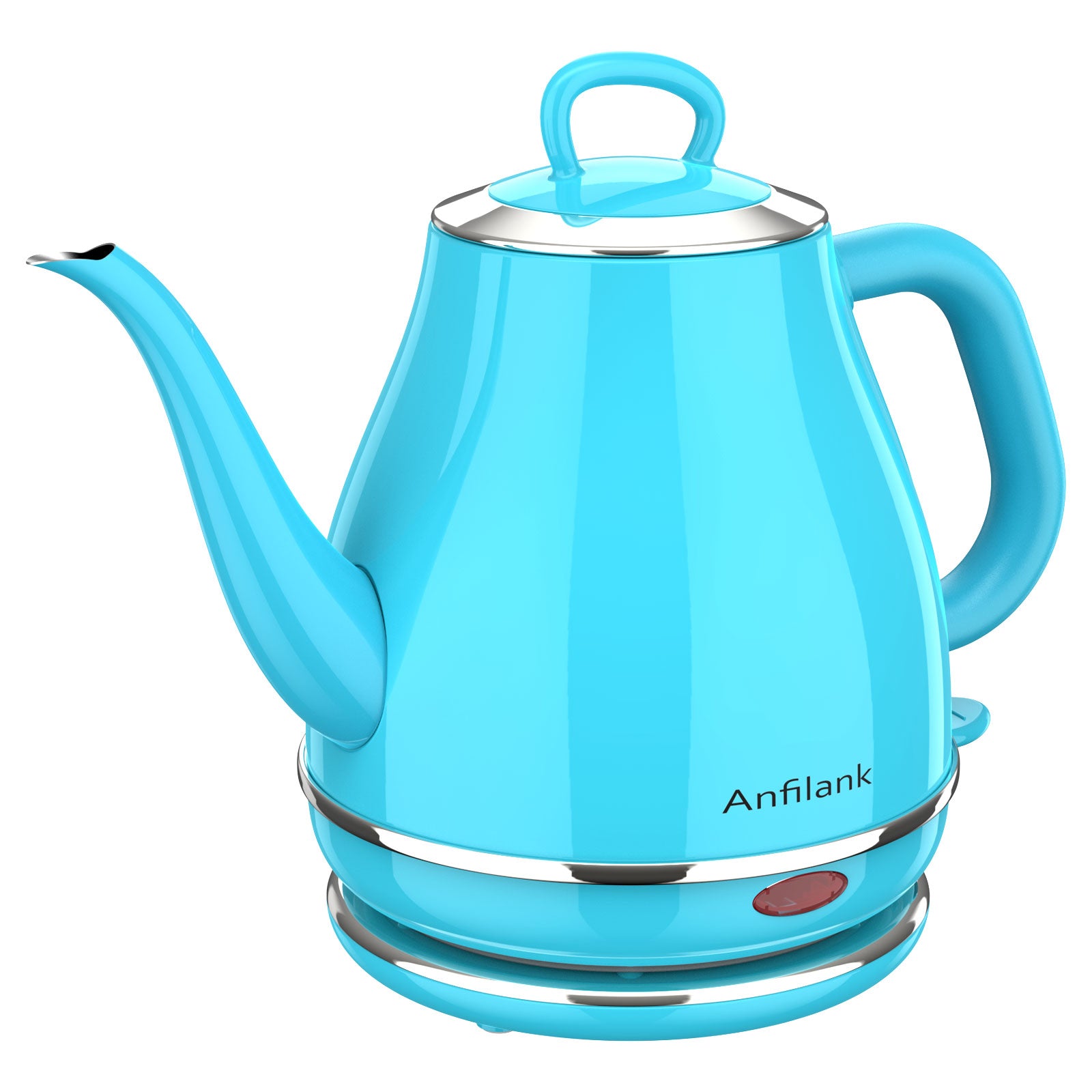 DmofwHi Gooseneck Electric Kettle (1.0L), Stainless Steel Tea Kettle - Green