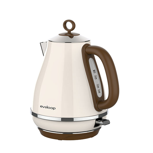 Evoloop 1.7L Electric Kettles, BPA Free Tea Kettle, Hot Water Boiler Heater, Stainless Steel Teapot, JK-140
