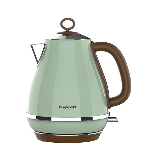Evoloop 1.7L Electric Kettles, BPA Free Tea Kettle, Hot Water Boiler Heater, Stainless Steel Teapot, JK-140