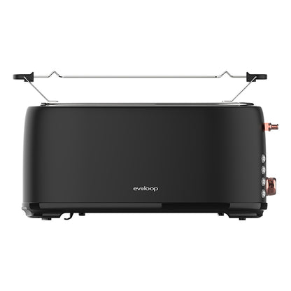 Evoloop Toaster 4 Slice, Stainless Steel Bread Toasters, 6 Bread Shade Settings, KY-832