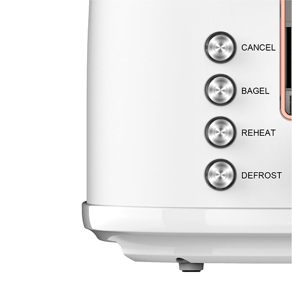 Evoloop Toaster 2 Slice, Stainless Steel Bread Toasters, 6 Bread Shade Settings, Reheat, Bagel, Defrost, Cancel Function, KY-856